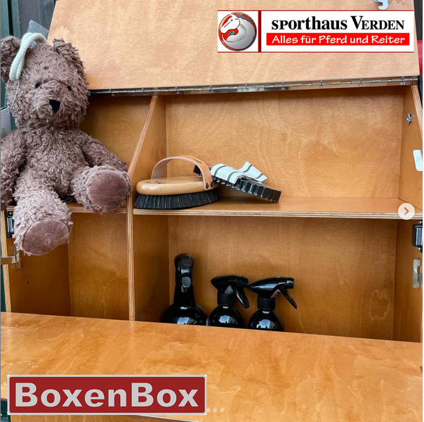 Die BoxenBox® gibt es ab sofort auch beim Sporthaus Verden!