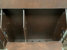 Load image into Gallery viewer, The BoxenBox® — a practical storage box for horse accessories, made of wood — dark brown