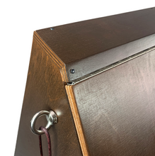 Load image into Gallery viewer, The BoxenBox® — a practical storage box for horse accessories, made of wood — dark brown