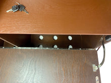 Load image into Gallery viewer, The BoxenBox® — a practical storage box for horse accessories, made of wood — dark brown