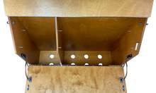 Load image into Gallery viewer, The BoxenBox® — a practical storage box for horse accessories, made of wood — dark brown