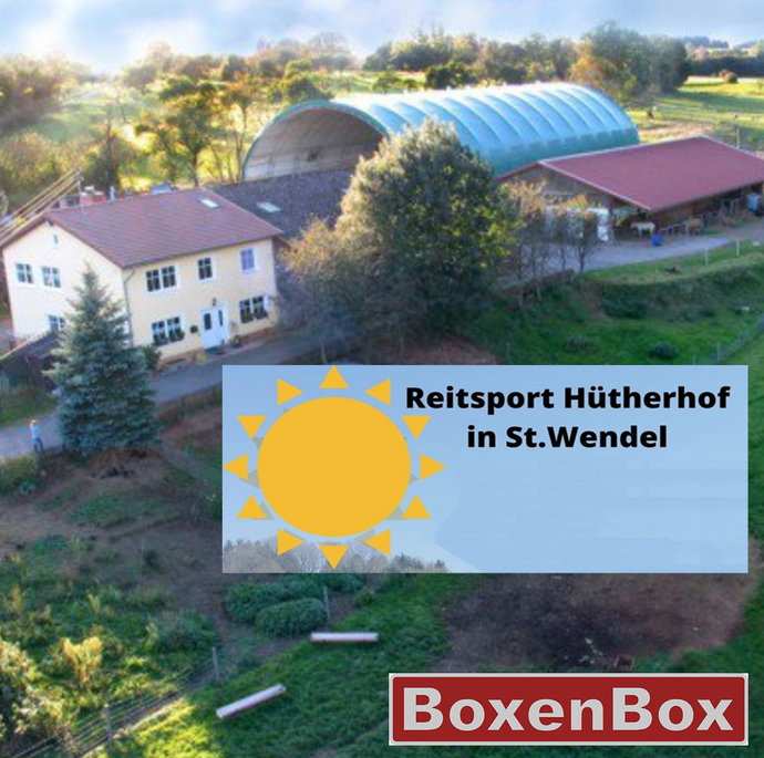 Ab sofort gibt es die BoxenBox® auch bei Reitsport Hütherhof in St. Wendel!